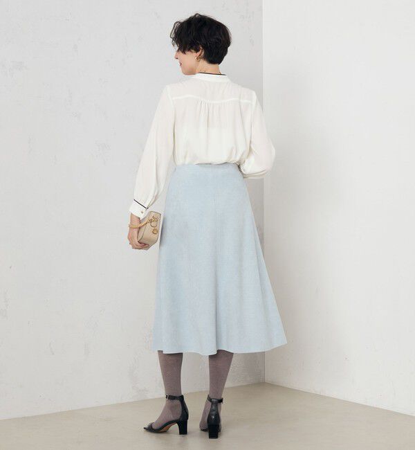 NOLLEY'S sophi「スエードダンボールフレアスカート」|フレア|