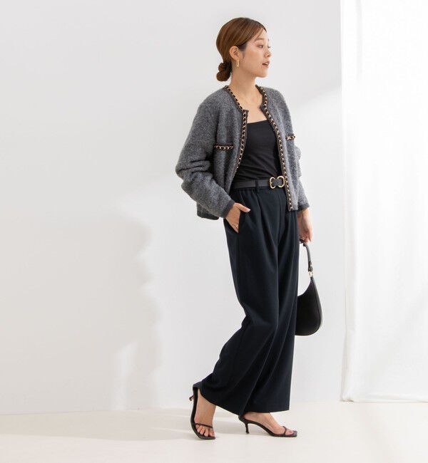 NOLLEY'S「ウォッシャブル裏起毛イージーワイドパンツ」|その他|