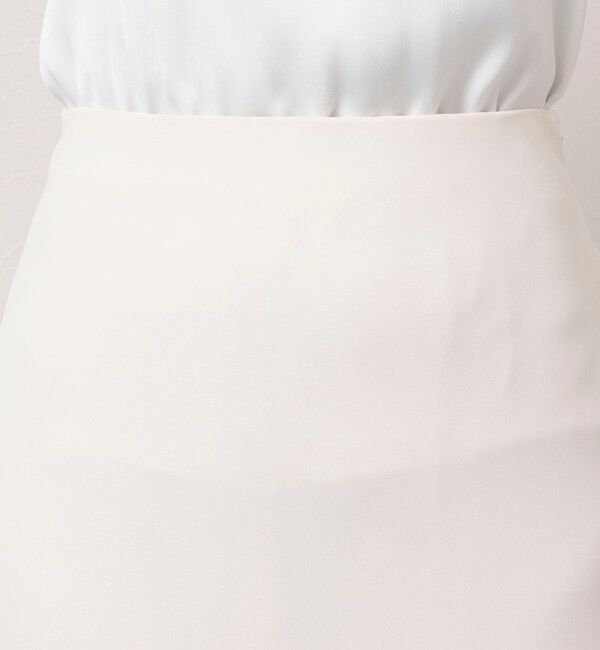 NOLLEY'S sophi「【追加】《オールシーズン対応》ウォッシャブルマットサテンナロースカート」|スカート|
