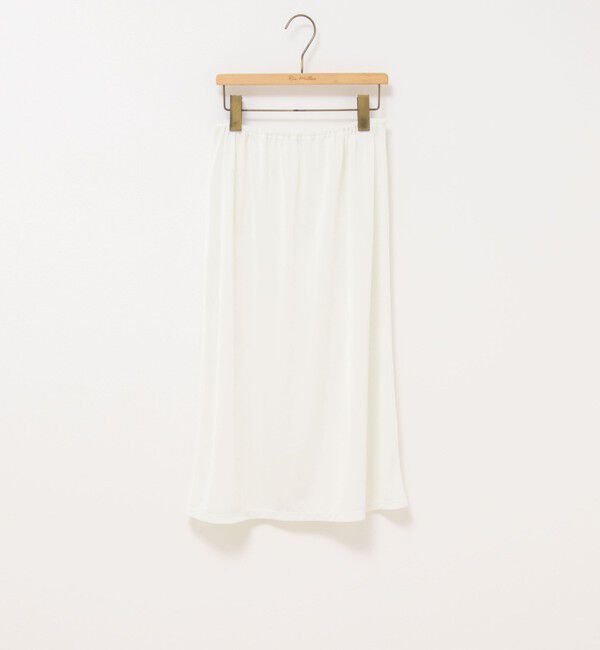 Rie Miller「ウォッシャブルラッセルチュールプリーツスカート」|スカート|