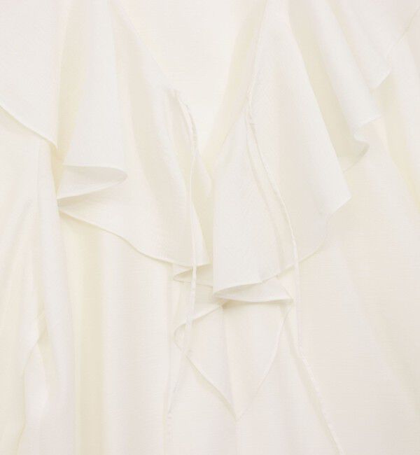 NOLLEY'S sophi「シアーラッフルブラウス」|シャツ・ブラウス|