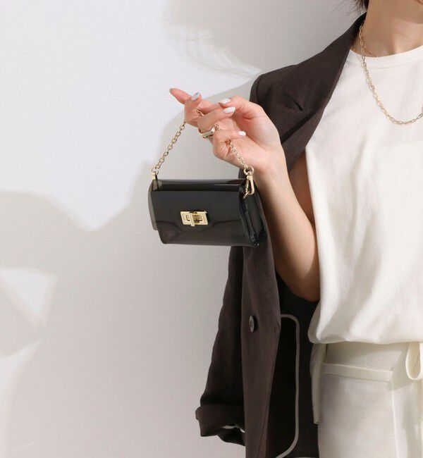 NOLLEY'S「PVCトート＆ミニバッグチャーム L」|トートバッグ|