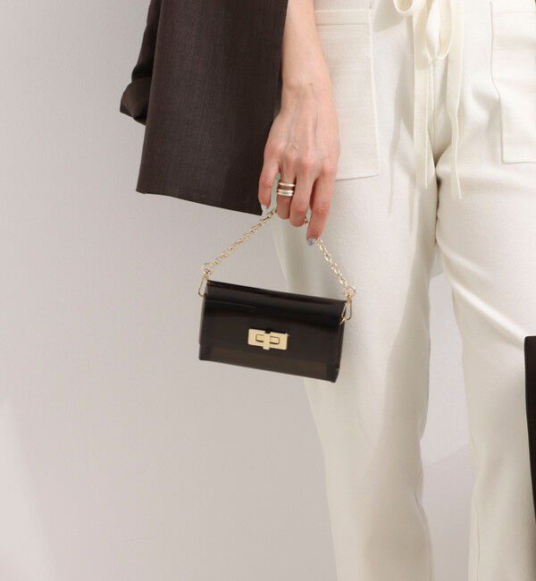 NOLLEY'S「PVCトート＆ミニバッグチャーム L」|トートバッグ|