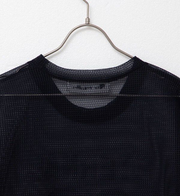 Rie Miller「ダンボールメッシュプリントTシャツ」|Tシャツ・カットソー|