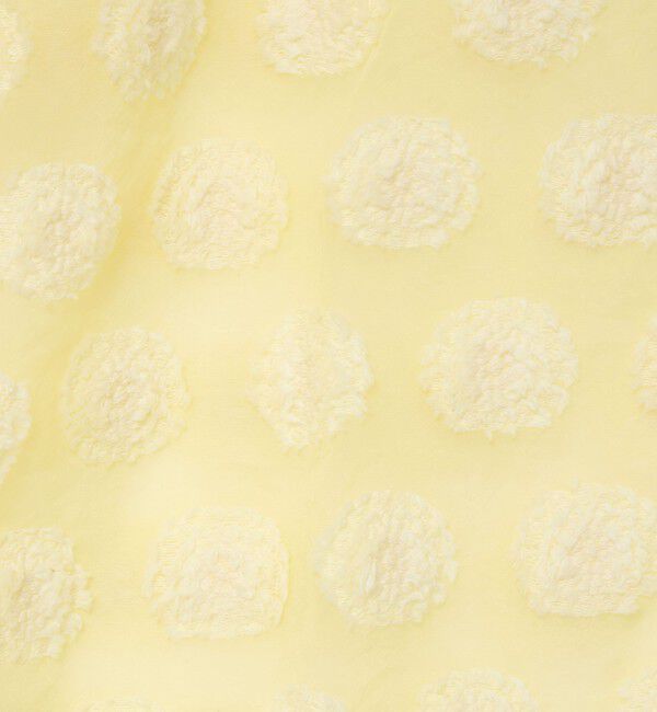 NOLLEY'S sophi「シアーフラワージャガードショートシャツ」|シャツ・ブラウス|