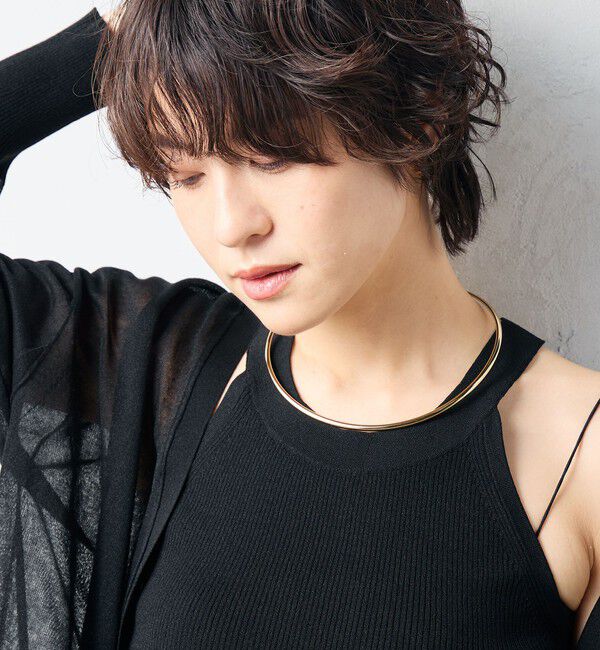 NOLLEY'S sophi「《アンサンブル対応》《手洗い可能》イタリー糸ホルターネックタンクトップ」|タンクトップ|