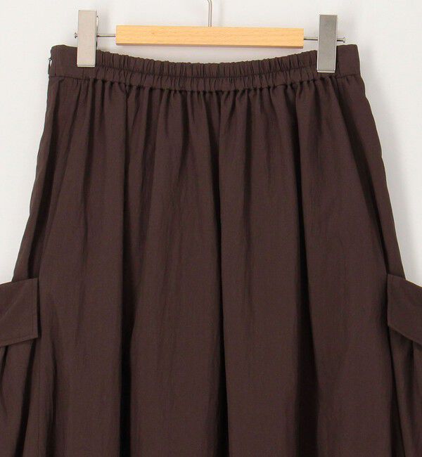 NOLLEY'S「《セットアップ対応》リンクルタイプライターポケ付きスカート」|スカート|