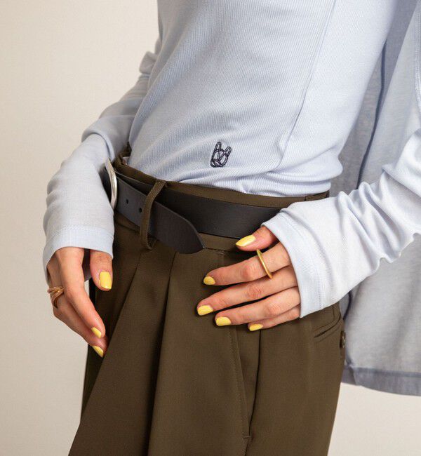 NOLLEY'S「【MAQWEL/マクウェル】リンガーリブタンクトップ」|タンクトップ|