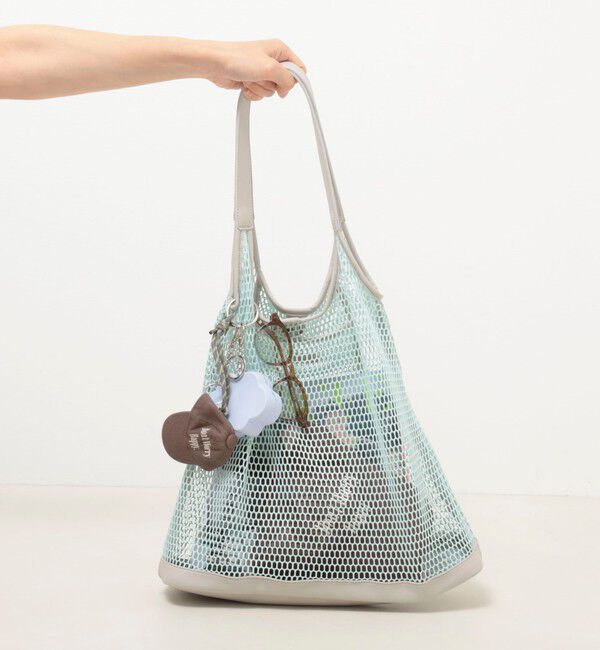 NOLLEY'S「メッシュトート（ポーチ・チャーム付）」|ショルダー・メッセンジャー|