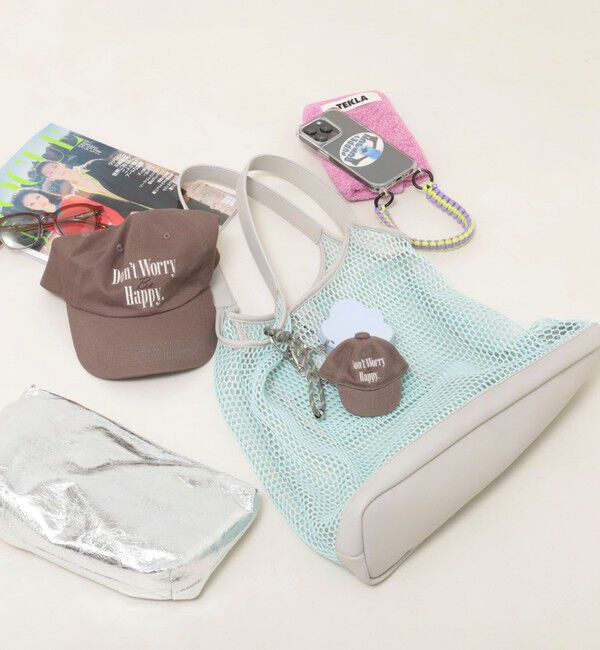 NOLLEY'S「メッシュトート（ポーチ・チャーム付）」|ショルダー・メッセンジャー|