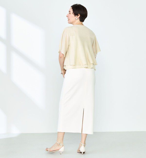 NOLLEY'S sophi「シアーティアードプルオーバーニット」|ニット・セーター|