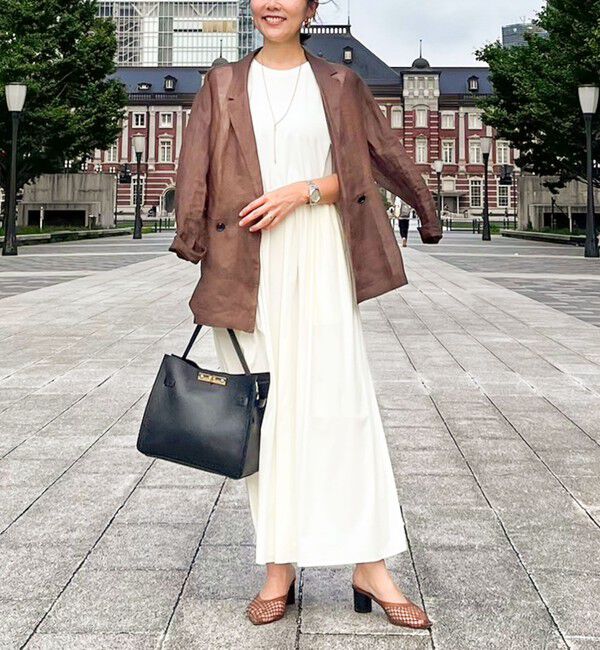 NOLLEY'S「撥水UVカットドッキングワンピース」|ワンピース|