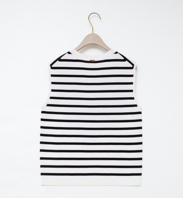 NOLLEY'S sophi「《アンサンブル対応/手洗い可能》マルチファンクション総針ノースリーブプルオーバーニット」|ニット・セーター|