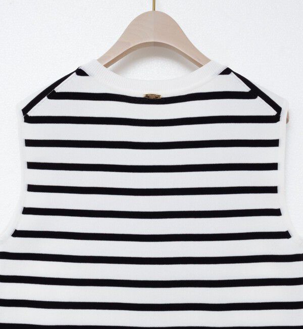 NOLLEY'S sophi「《アンサンブル対応/手洗い可能》マルチファンクション総針ノースリーブプルオーバーニット」|ニット・セーター|