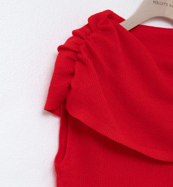 NOLLEY'S sophi「◇【WEB限定カラーあり】《手洗い可能》シアーオフショルプルオーバーニット」|ニット・セーター|