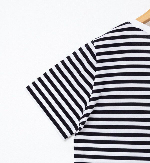 NOLLEY'S sophi「シルケット天竺フロッキーロゴTシャツ」|Tシャツ・カットソー|