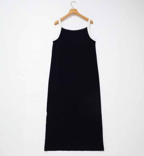 NOLLEY'S sophi「《手洗い可能》配色ニットロングキャミワンピース」|ワンピース|