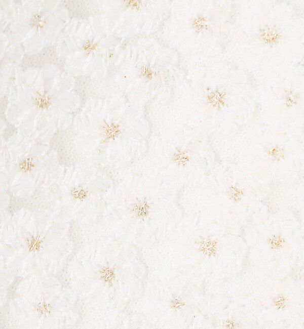 NOLLEY'S「《手洗い可能》フラワー刺繍生地ベスト」|ベスト・ジレ|