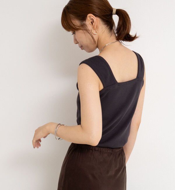 NOLLEY'S「ベアテレコタンクトップ」|タンクトップ|