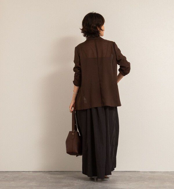 MAQWEL「【追加】【MAQWEL/マクウェル】ソフトタフタワンピース」|ワンピース|