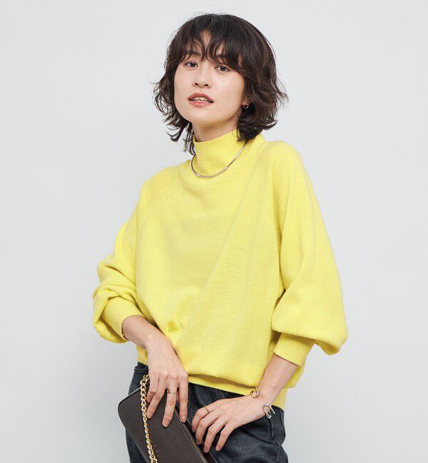 NOLLEY'S「12Gオルティアハイネックプルオーバーニット」|ニット・セーター|