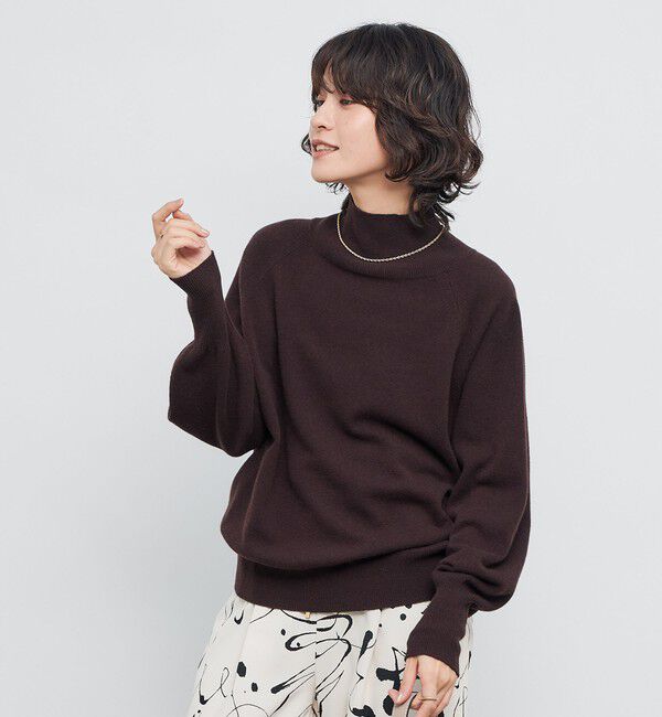 NOLLEY'S「12Gオルティアハイネックプルオーバーニット」|ニット・セーター|