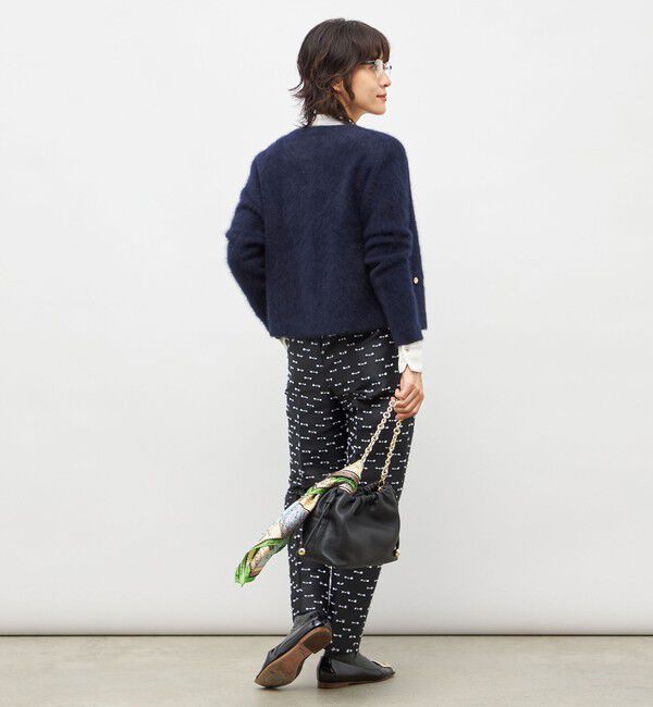 NOLLEY'S「ウォッシャブルストレッチジョーゼットボウタイ風ブラウス」|シャツ・ブラウス|