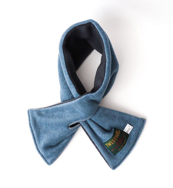 NOLLEY'S goodman「【TWEEDMILL/ツイードミル】別注R/Sフリースクロスマフラー17」|マフラー|ライトブルー