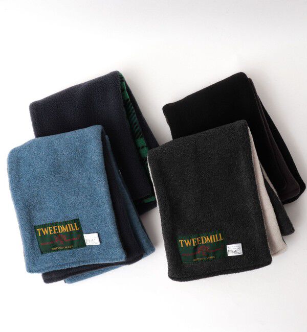 NOLLEY'S goodman「【TWEEDMILL/ツイードミル】別注R/Sフリースクロスマフラー17」|マフラー|