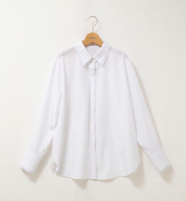 NOLLEY'S「ウォッシャブルレイヤード2WAYカラーシャツ」|シャツ・ブラウス|