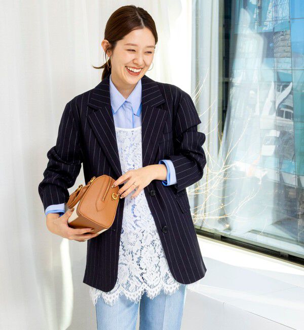 NOLLEY'S「ウォッシャブルレイヤード2WAYカラーシャツ」|シャツ・ブラウス|