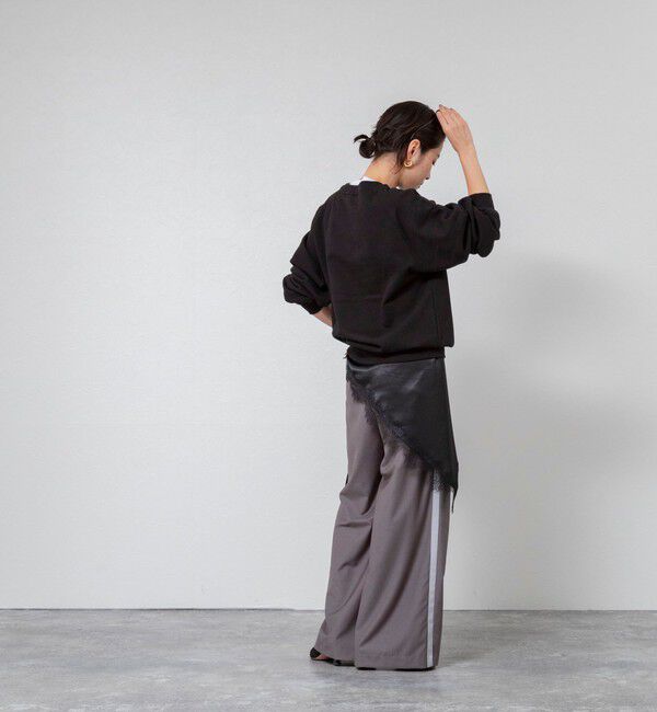 MAQWEL「【MAQWEL/マクウェル】《セットアップ対応》ウォッシャブルAgfT SWEAT」|スウェット・ジャージ|