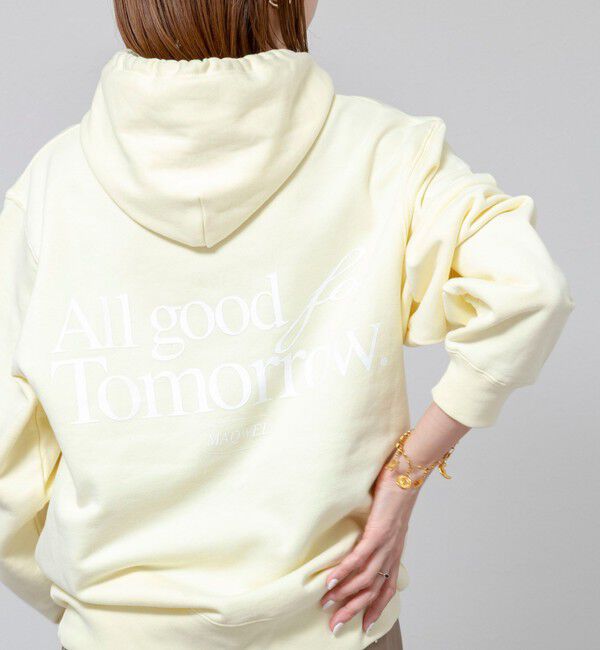 MAQWEL「【MAQWEL/マクウェル】《セットアップ対応》ウォッシャブルAgfT HOODIE」|パーカー|