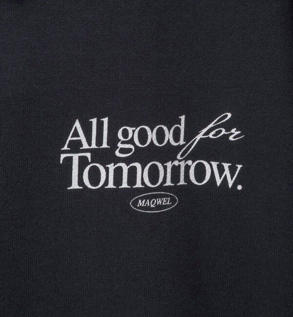 MAQWEL「【MAQWEL/マクウェル】《セットアップ対応》ウォッシャブルAgfT HOODIE」|パーカー|