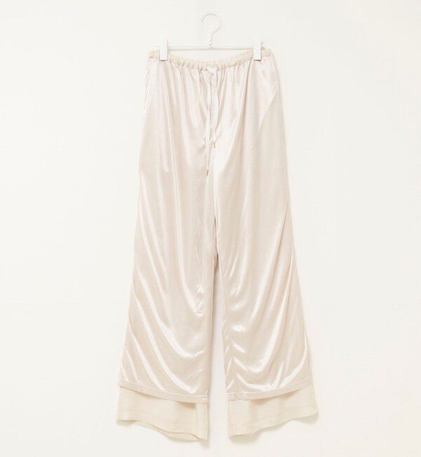 MAQWEL「《セットアップ対応》【MAQWEL/マクウェル】ウォッシャブルサテンパンツ」|その他|