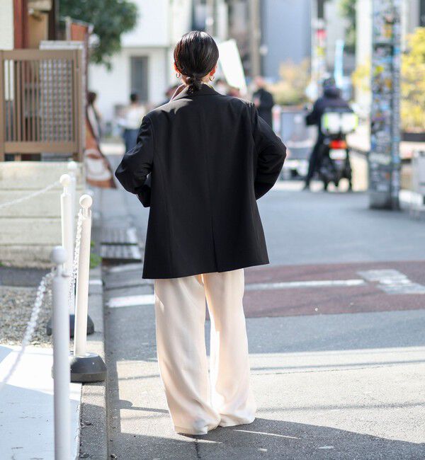 MAQWEL「《セットアップ対応》【MAQWEL/マクウェル】ウォッシャブルサテンパンツ」|その他|