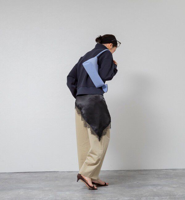 MAQWEL「【MAQWEL/マクウェル】ウォッシャブルスタンドネックスウェット」|スウェット・ジャージ|