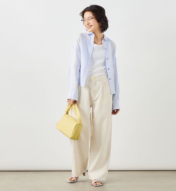 NOLLEY'S「MY STANDARD マルチWAYリネンショートシャツ」|シャツ・ブラウス|