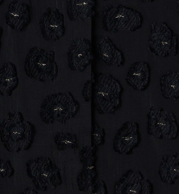 NOLLEY'S「【KIRYU】ウォッシャブル花柄ジャガードシャツ」|シャツ・ブラウス|