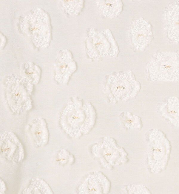 NOLLEY'S「【KIRYU】ウォッシャブル花柄ジャガードブラウス」|シャツ・ブラウス|