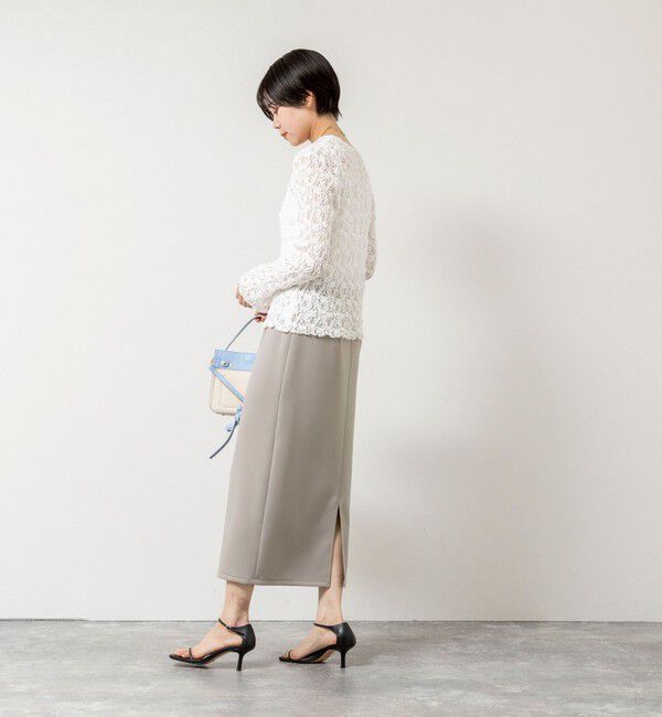 NOLLEY'S sophi「《セットアップ対応》ウォッシャブルライトダンボール2WAYタイトスカート」|タイト|