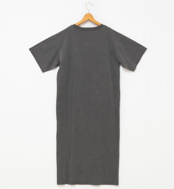 NOLLEY'S「ウォッシャブルピグメント加工カットソーマキシ丈ワンピース」|ワンピース|