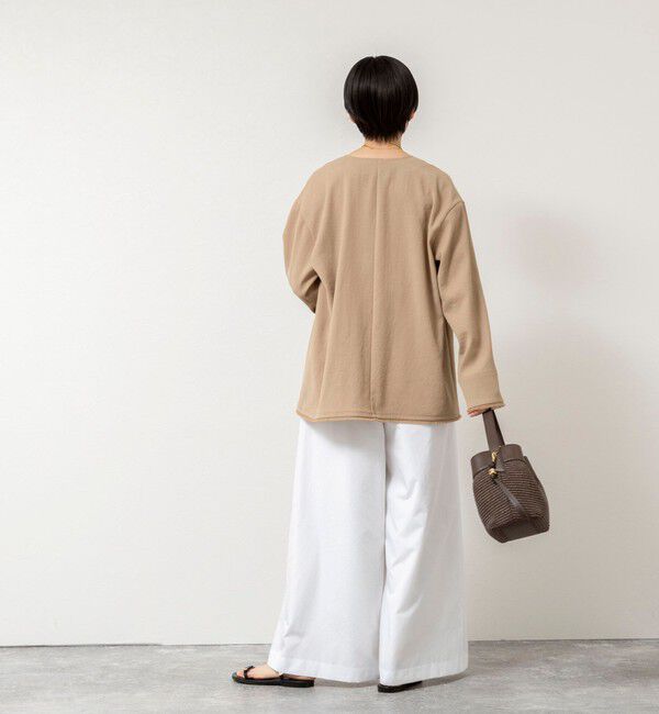 NOLLEY'S「ウォッシャブルエクセルテックタンブラー2タックワイドパンツ」|その他|