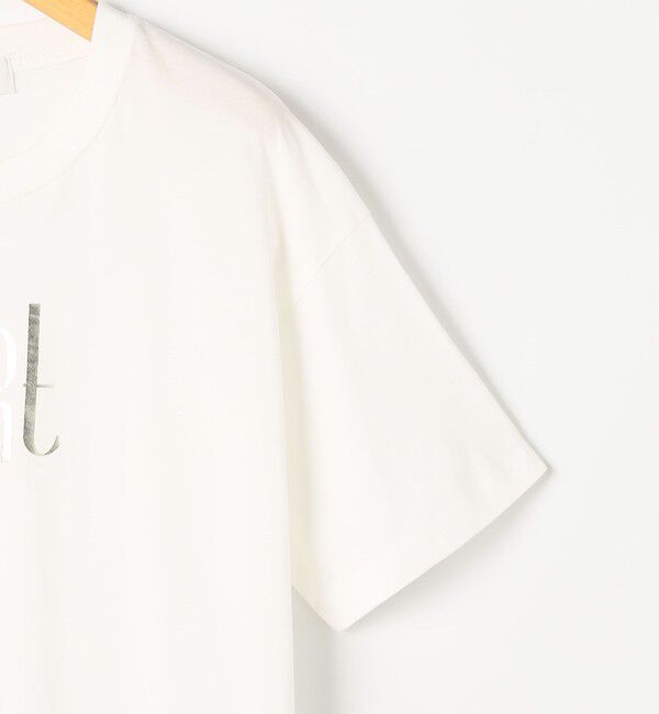 NOLLEY'S sophi「ウォッシャブルオーバーサイズロゴTシャツ」|Tシャツ・カットソー|