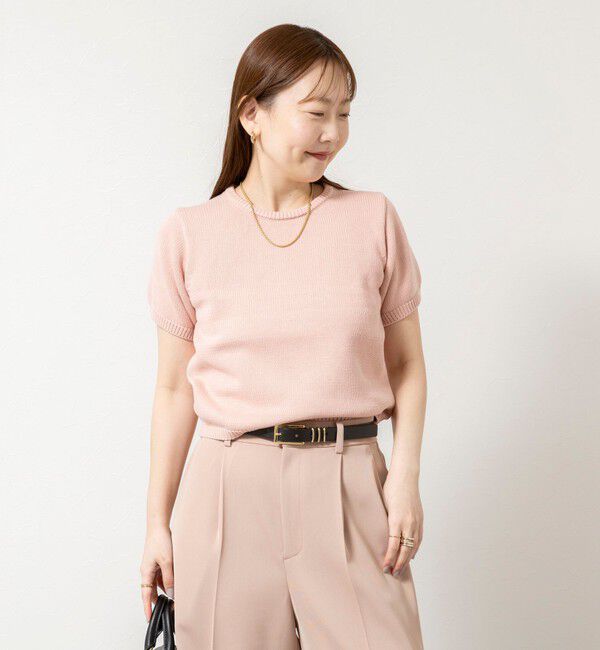 NOLLEY'S sophi「【PROTAGONISTA/プロタゴニスタ】ショートニットプルオーバー」|ニット・セーター|