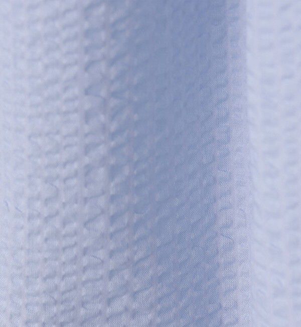 NOLLEY'S「ウォッシャブル袖ボリュームサッカーブラウス」|シャツ・ブラウス|