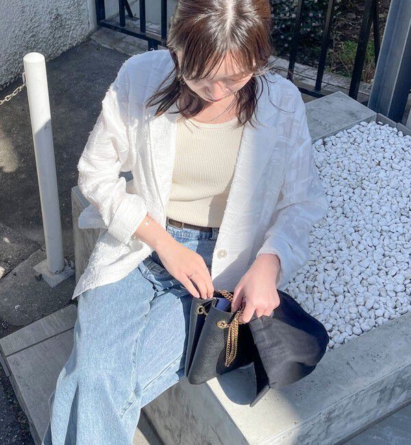 fredy emue「シアージャガードシャツジャケット」|テーラードジャケット|