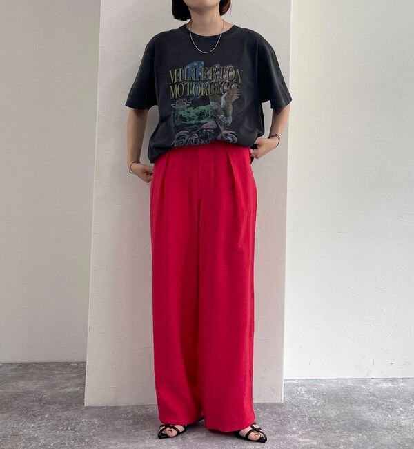 fredy emue「クールタンブラーツイルスラックス」|スラックス|