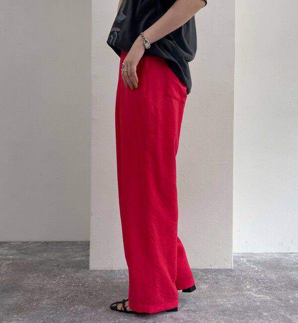 fredy emue「クールタンブラーツイルスラックス」|スラックス|