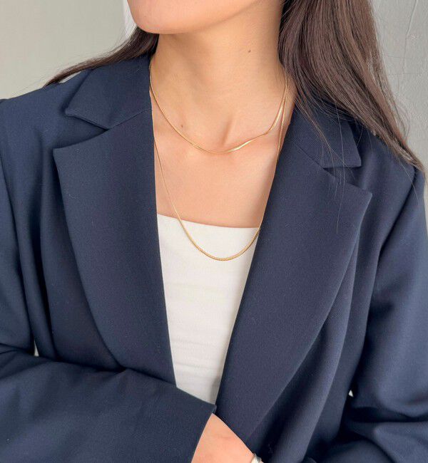 fredy emue「スネイクチェーンロングネックレス」|ネックレス|